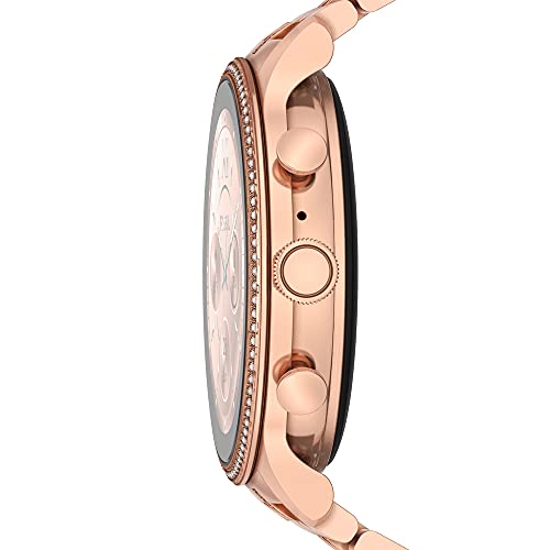 Image of Fossil Gen 6 Smartwatch Rose Gold Women Watch - FTW6077