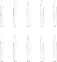 Vista 1 de Elitzia Cuatro tipos de tubos de vidrio absorbente de espinillas para acné Accesorios de máquina de belleza de electroterapia de uso múltiple 10/Set