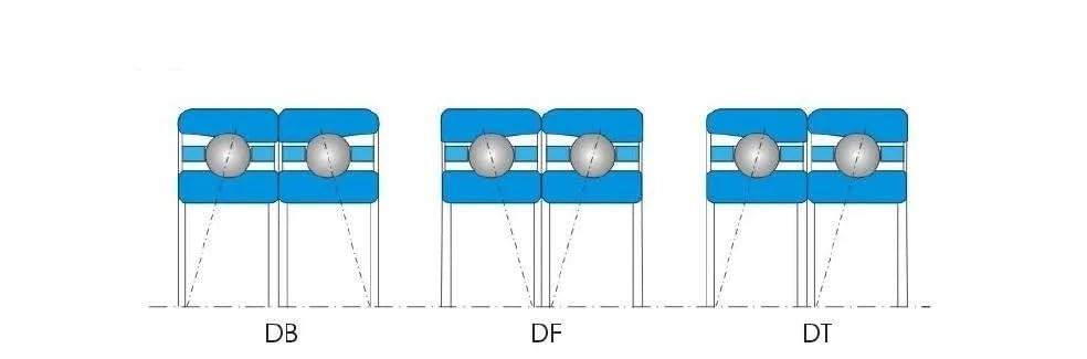Roulement à contact oblique 706C P5 DB rigide pour réduction des vibrations - 6
