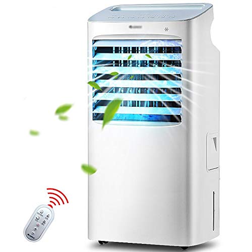 ZHongWei Portable air conditioner 10L large water tank negative ion purification rapid cooling home multi function intelligent silent wide angle air supply moving cold fan portable air conditio