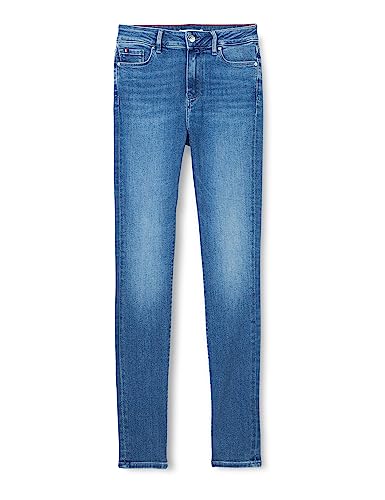 Tommy Hilfiger Damen Jeans TH Flex Harlem Skinny High Waist, Blau (Suki),...