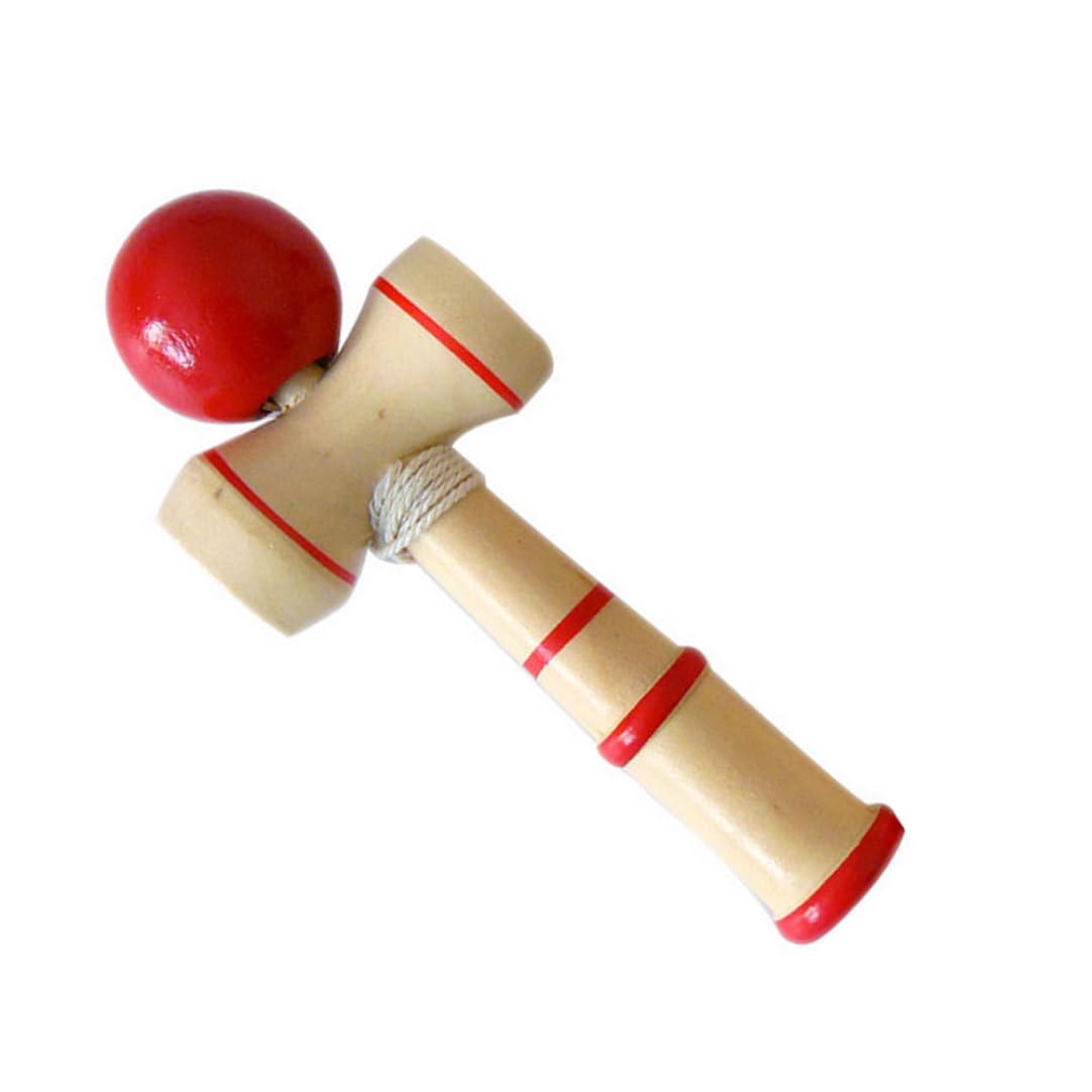 Giocattolo in legno Kendama Blue Ball Cup Game Classic Bilancing Skill Game Abilità in legno