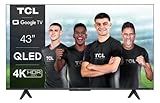 samsung qled 42 pulgadas Vataje (W): 40.0 TCL QLED 43C639 - Smart TV 43\" con 4K HDR Pro, Google TV con Sonido Onkyo, Motion Clarity, Google Assistant Incorporado & Compatible con Alexa