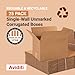 Aviditi 18 x 12 x 12 Corrugated Cardboard Boxes, Medium 18