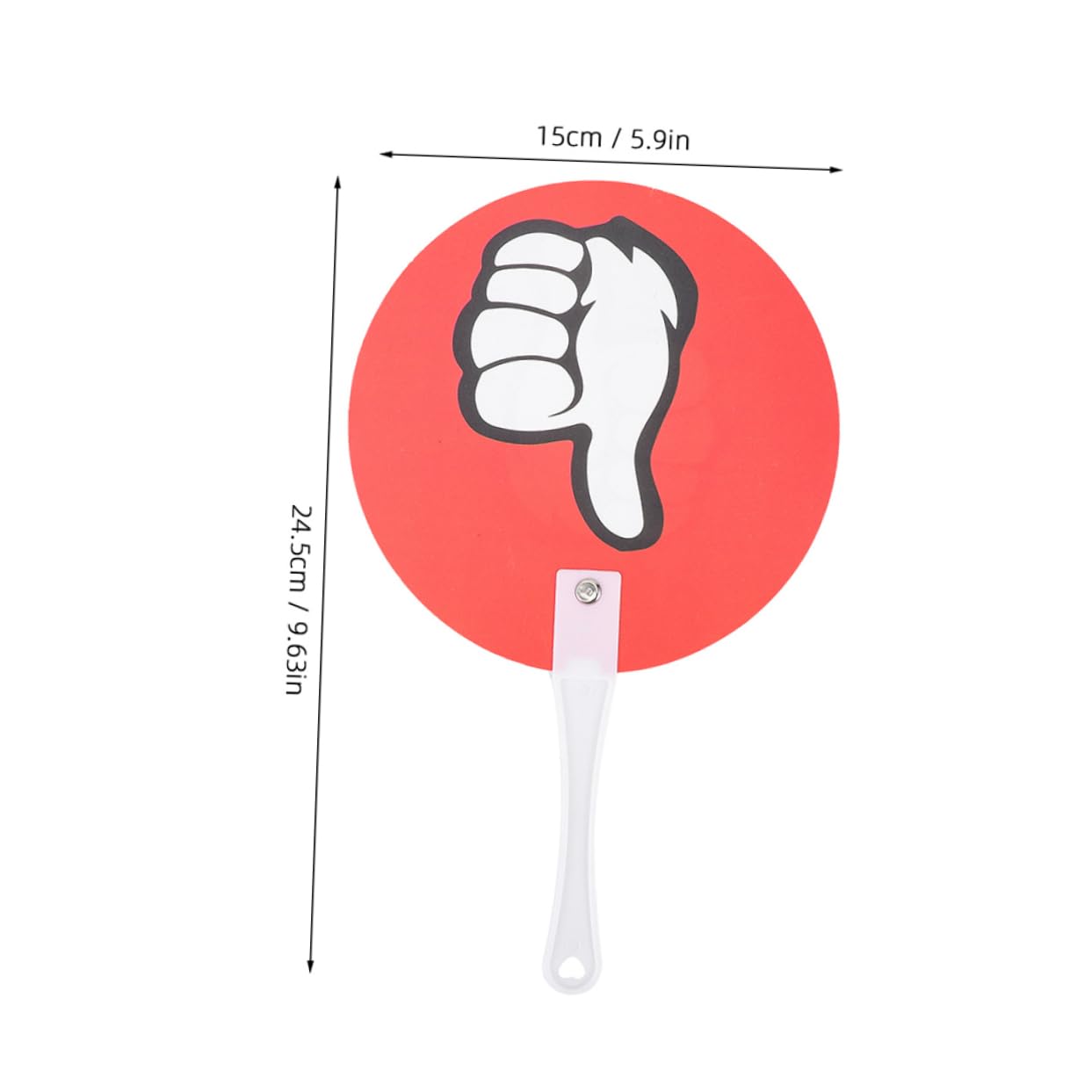 DOITOOL Paletas de Voto Rojo y Verde para Aula 40 Piezas Herramienta Didáctica para Profesores E Interacción en Clase