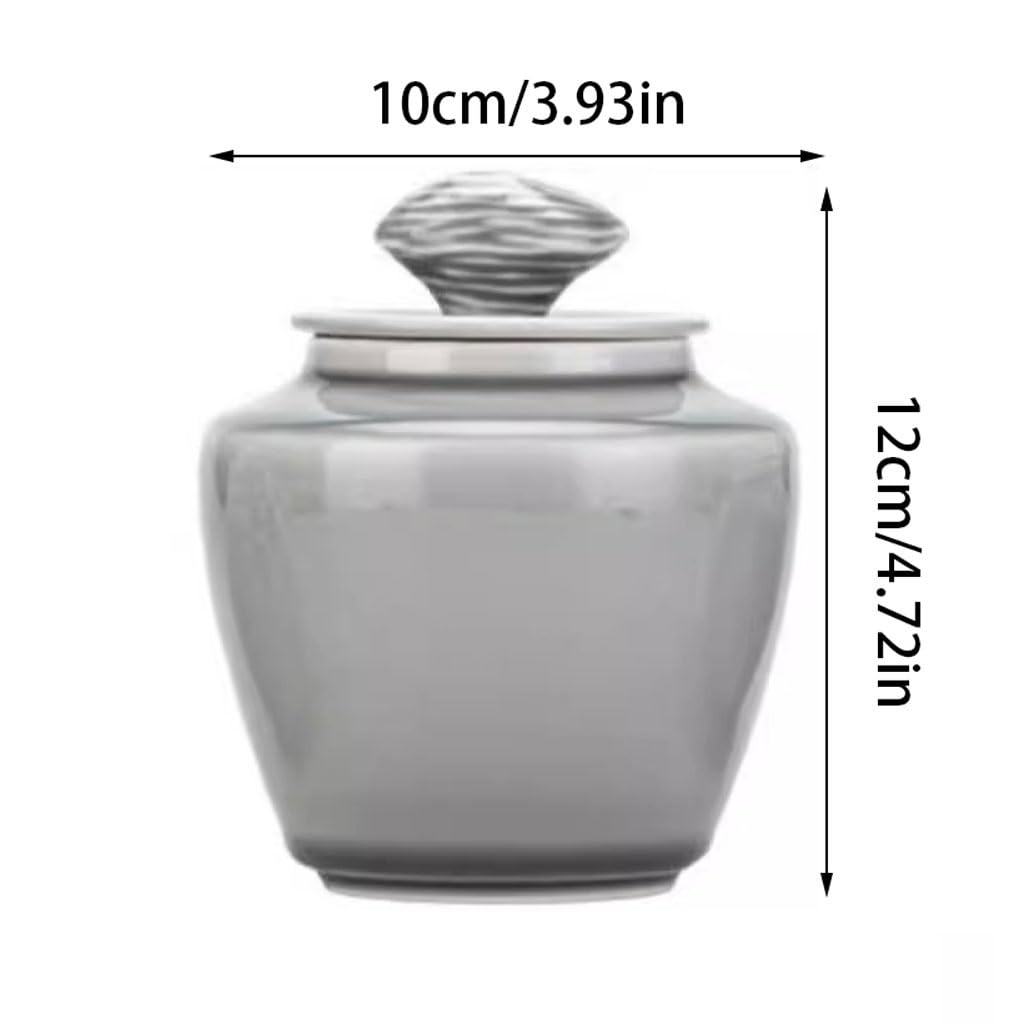 Organizer Na Torebki Herbaty Pojemnik Do Przechowywania Herbaty Szkliwo Puszka Na Herbatę Domowy Ceramiczny Słoik Z Uszczelnieniem Mała Herbata Przenośny Pojemnik Na Herb