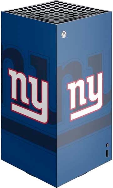 Skinit Decal Gaming Skin Compatible with Xbox Series X Digital Edition Console - Officially Licensed NFL New York Giants Double Vision Design