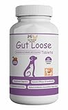 Sol Animal Health Gut Loose chewable Tablets PROBIOTICS + PREBIOTICS With enzymes|Gut Health Tablets For Dogs And Cats|Improves Digestion|Immunity|for All Ages Breed Dogs & Cats|Pack of 30 Tablets