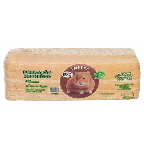 3 Serragem Forração Maravalha Prensada Para Hamster Roedores Aves e Composteiras