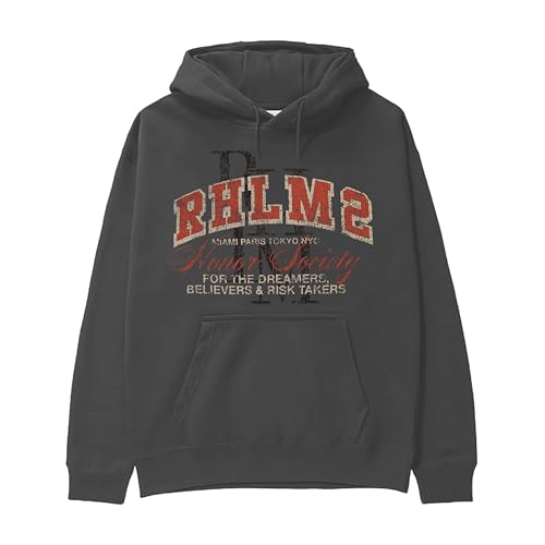 Anuel AA Official Merch Rhlm2 Tour Grey Dateback Hoodie2