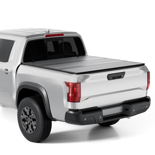 Tono King Hard Folding Truck Bed Tonneau Cover for 2005-2026 Nissan Frontier 5ft Bed (60)