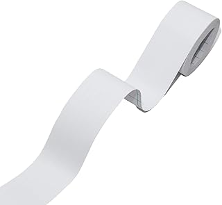 Lilaly 2 inches x 32 feet Wood Grain Repair Tape,Imitation Wood Grain Tape,Widely Used for Tables, Doors, Floor and DIY(White)