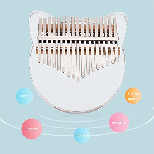 BIENKA 21 Touches Kalimba Pouce Piano Acrylique Transparent Mbira Doigt Piano Instrument de Musique Cadeaux for Enfants… - Les Beatles, Paul McCartney, John Lennon, RIngo Starr, George Harrison BIENKA 21 Touches Kalimba Pouce Piano Acrylique Transparent Mbira Doigt Piano Instrument de Musique Cadeaux for Enfants… – Image 6