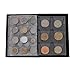 108 Coin Collection Including Currency Album | Full Numismatic Book of Different Coins | 50 Unique Foreign Countries | Complete Coins Collections | Perfect Choice for Money Collectors