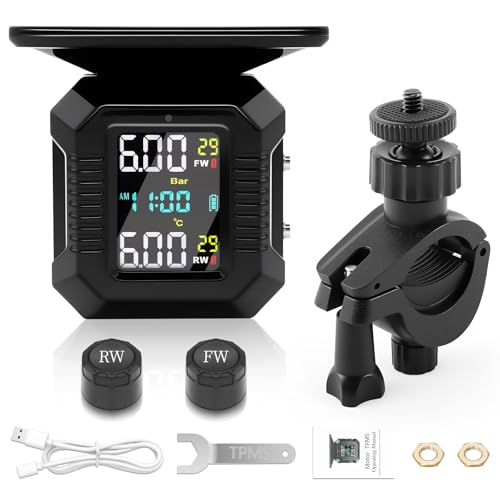 Avutrel Tire Pressure Monitoring System,Motorcycle Tire Pressure Monitoring System with