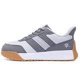 Wide Toe Box Arch Support Womens Walking Shoes Grey