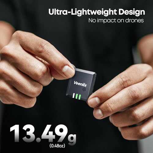Veeniix NEW Buzzing V113S FAA Compliant Remote ID Module for Drone, 300Mins Battery Time, 13.49g Light Weight RID Module for FPV Drone, RC Aircraft and Quadcopters, Airplane GPS Tracker, Spare Parts