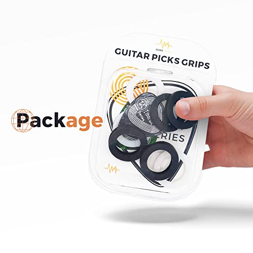 Mojo Grip Lot de 2 médiators en caoutchouc amovible pour guitare acoustique, basse, guitare électrique, ukulélé… - Les Beatles, Paul McCartney, John Lennon, RIngo Starr, George Harrison Mojo Grip Lot de 2 médiators en caoutchouc amovible pour guitare acoustique, basse, guitare électrique, ukulélé… – Image 5