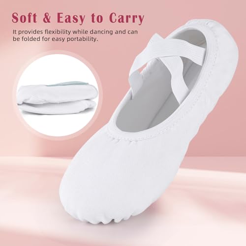 Zapatos de baile cómodos para proteger los pies en ballet 4