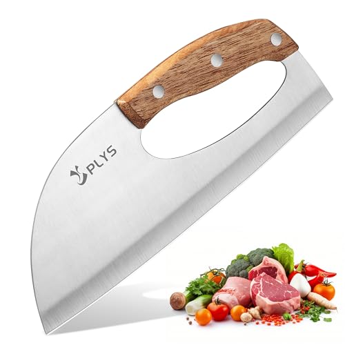 Plys Profi Küchenmesser, 22 cm, Kohlenstoffstahl, Holzgriff