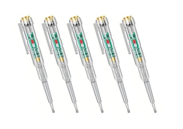 SP Electron Multifunction Dual LED AC-DC Light Tester Pen (Pack of 5) (B0D6STZFZJ) Amazon Price History, Amazon Price Tracker