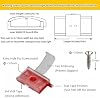 100 clips para tiras de luz, clips de montaje para tiras LED de 8-10mm IP20/65, soportes para tiras LED, clips de montaje autoadhesivos, soportes de montaje con tornillos para tiras LED 6