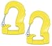 Mytee Products (2 Pack) Round Sling Hook, Yellow, 8400 lbs WLL