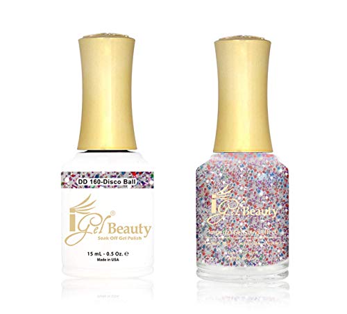 Esmalte de uñas en gel iGel Dip & Dap DD160 Disco Ball miniatura 1