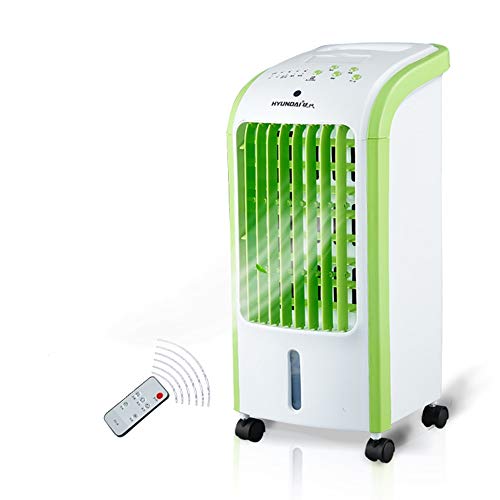 FUFU Climatizadores evaporativos Humidificador por evaporación con Ventilador y Enfriador de Aire portátil con Control Remoto de 3 velocidades, para la Oficina en casa Interior 70W Oscilación