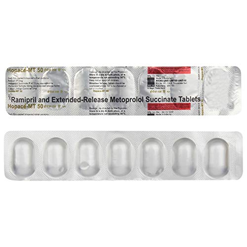 Image of Hopace-MT 50 - Strip of 7 Tablets