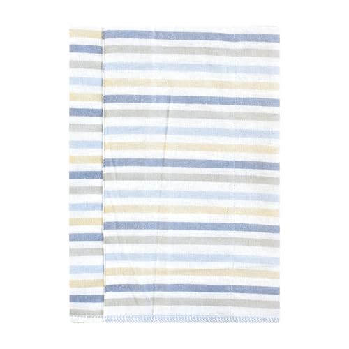 Image of Hudson Baby Unisex Baby Cotton Flannel Burp Cloths 4-Pack, Multi Color Boy Elephant, One Size