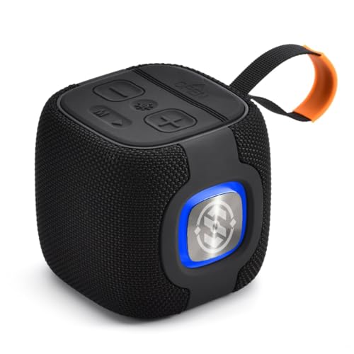 Image of Party Waves 306 10W 5.3 Bluetooth Wireless Speaker,LED Lights,5H Playtime,TWS Pairing,Portable for Home /Outdoor /Travel (Black)