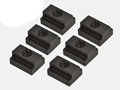 Set of 6 Pcs Pack T-Slot Nut M10 Thread &Slot Size 14Mm Clamping for Table Slot Milling