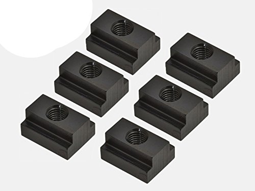 Set of 6 Pcs Pack T-Slot Nut M10 Thread &Slot Size 14Mm Clamping for Table Slot Milling