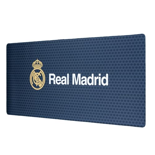 Grupo Erik Gaming Mauspad XXL Real Madrid Gaming Mousepad XXL rutschfest und Wasserabweisend Mauspad Groß - Mouse Pad Gaming Schreibtischunterlage PC Zubehör Gaming Real Madrid Fanartikel