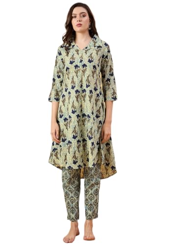 Image of TANISHA Women's Cotton Blend Co-ord Set