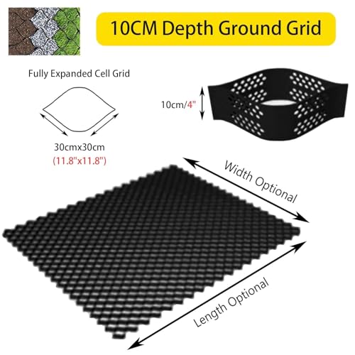 Grille de stabilisation pour gravier 5,1 cm pour allée - 4
