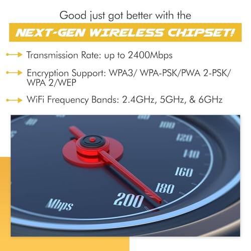 HighZer0 Electronics AX210 WiFi 6E Card | Tri-Band 2.4/5/6 GHz Wi-Fi | Up to 2.4 Gbps | M.2 WiFi Card for PC | No vPro | Supports Bluetooth 5.3 & Intel, AMD, Windows 10/11, Linux | AX210NGW (AX210) - imagen 6