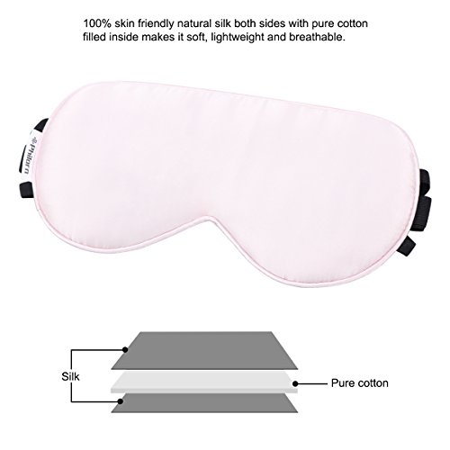 Philorn Mascherina per Dormire in Seta Naturale