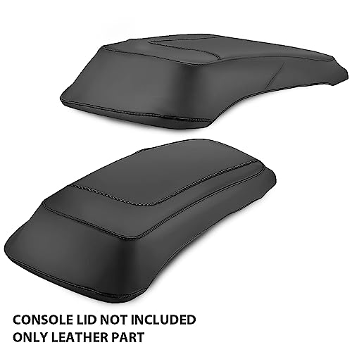 Cubiertas para tapa de altavoz de alforjas duraderas PIT66, 2 piezas, color negro, compatibles con Harley Davidson Touring, Road King, Electra Glide, Road Glide y Street Glide (1993-2013) miniatura 2