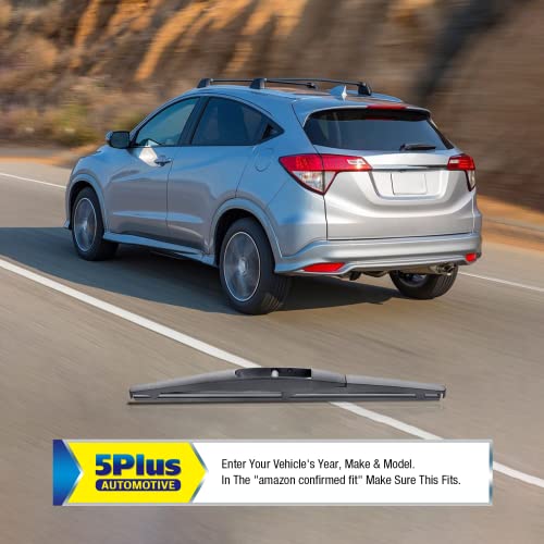 Image of 5 PLUS 10 Inch Rear Wiper Blade Replacement for Honda HRV 2022-2016 /Mitsubishi Outlander Sport 22-11 Eclipse Cross 22-18 /Infiniti QX56 QX80 22-11 /Leaf 17-11 Rear Windshield Wiper Blade (10-B)