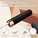 Minivibrator für Sie, Bullet Vibratoren mit Kabellos Fernbedienung, Sex Toys Klitoris und G-Punkt Stimulation Massagestab für Frauen, Silikon Klein Vibro Ei 10 Modi, Leise, Stark, Aufladbar