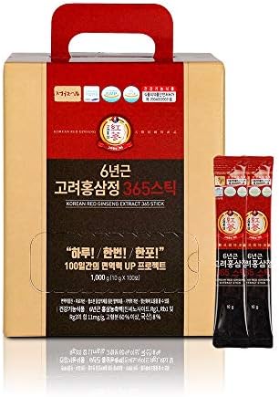 JUNGWONSAM 6 Years Red Ginseng 365 Stick 100 Pouches