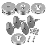 Magnete rotondo di facile utilizzo: semplice da usare, che lo rende facile da installare e utilizzare su diversi tipi di porte, chiusure magnetiche per mobili da cucina, chiusure magnetiche per mobili