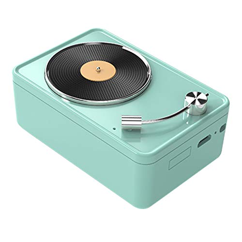 Retro-Plattenspieler, Stereo-Surround-Sound des linken und rechten Kanals HD Freisprecheinrichtung Eingebautes Rauschunterdrückungsmikrofon