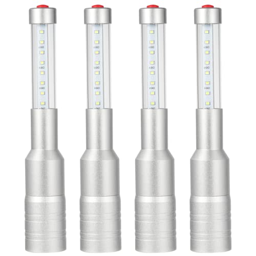 Anjetan 4PCS LED Strobe Baton Lights, Rechargeable Led Bottle Service Lights, Handheld Light Toppers, Champagne Bottle Topper Lights for Nightclubs, Concerts, Parties, Weddings