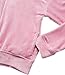 bebe Girls Sweatsuit Set - 2 Piece Velour Zip Up Hooded Sweatshirt and Girls Jogger Sweatpants Kids Youth Activewear Set, Size 10-12, Bleached Mauve