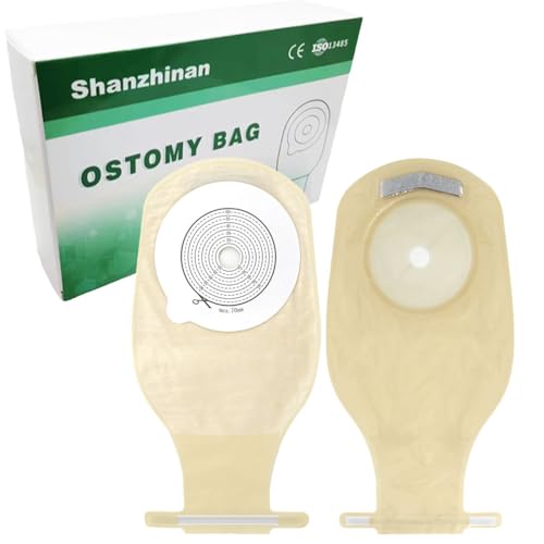 20PCS Colostomy Bags Ostomy Supplies for Ileostomy Stoma Care Cut-to-Fit?15mm-70mm?