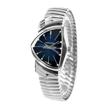 HAMILTON ブラックアナログ腕時計 シックなブラックダイヤル ウォッチ | Hamilton Watch