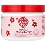 Peach Perfect Inositol Powder Multivitamin, Pink Lemonade Flavor – 4g Myo & D-Chiro Inositol, DIM, Zinc, Magnesium Glycinate, Vitamin D3 – Supports Women’s Health, Cycle, Energy, 30 SVG